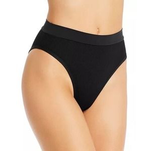 L*Space Black Frenchi Ribbed Bottom XS